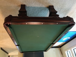Olhausen Kirkwood 8 ft plus Paraagon table tennis conversion table. Both in very good condition.